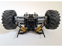 Lego Technic Height Adjustable Axle with Steering