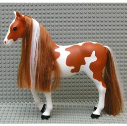 Scala, Animal, Horse Indie with Pinto Markings Print / White