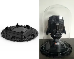 Pedestal for helmet (Vader's helmet)