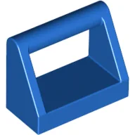 Tile Special 1 x 2 with Handle / Blue