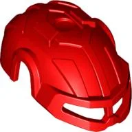Large Figure Helmet / Red