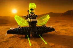 (6887) Blacktron Aurora Fighter