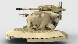 Trade Federation AAT Armored Assault Tank - TPM Tan Version