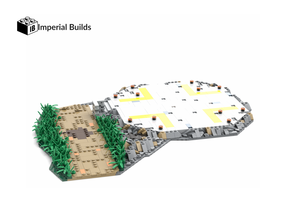 Lego Jurassic Park Helicopter Landing Pad