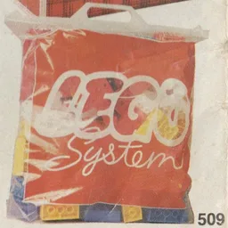 Plastic Storage Bag with Duplo Bricks