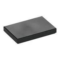 Tile 2 x 3 with BW Dossier 'FRONTIER AGENT MISS MONDAY' Print / Black