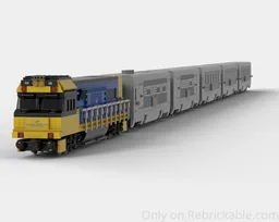 Indian Pacific Train with power functions
