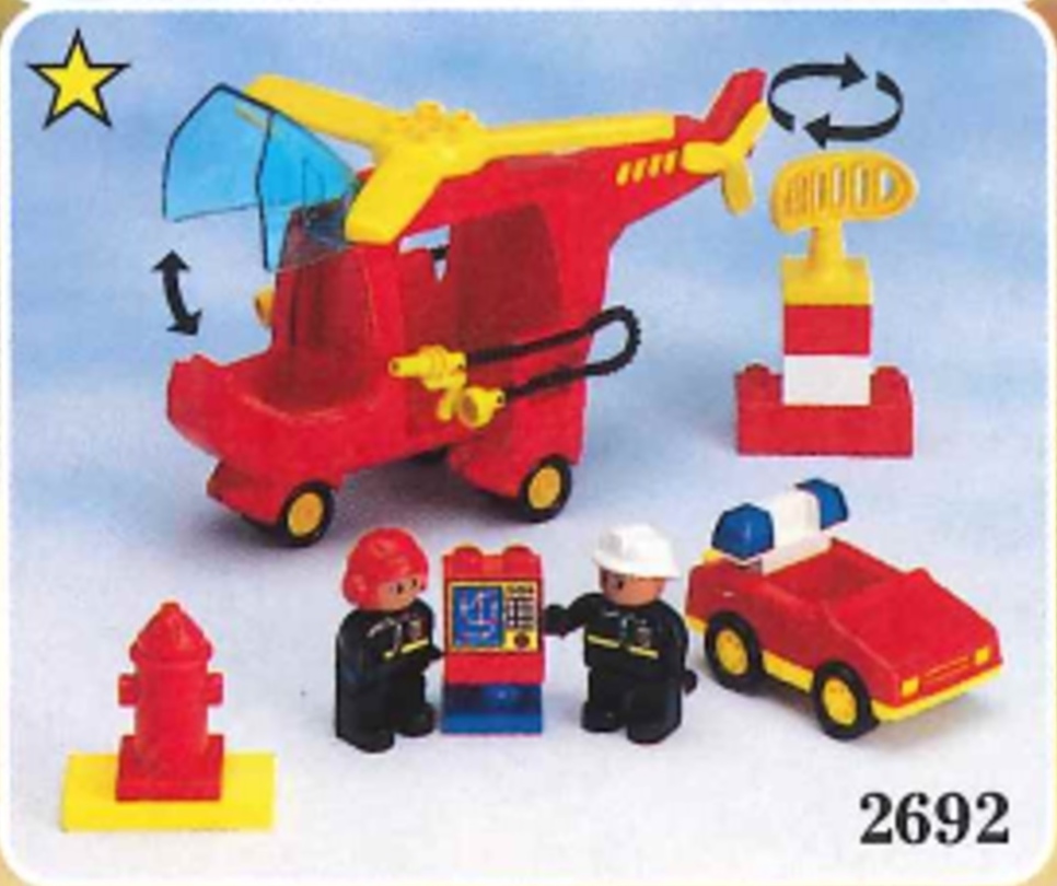 Lego Fire Heliport