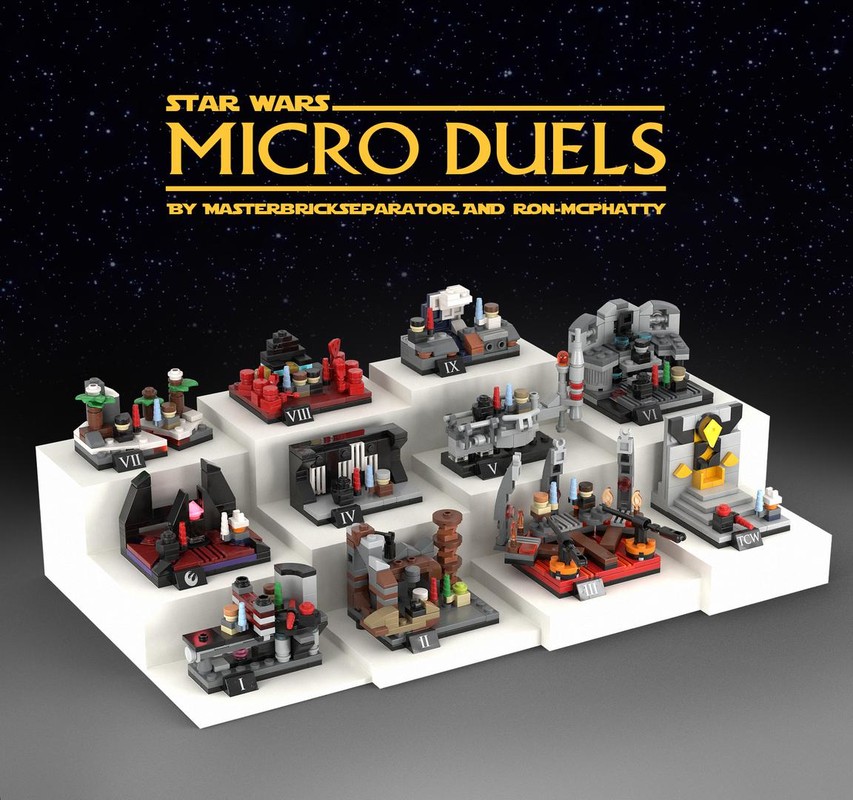 Lego Micro Lightsaber Duels - The Skywalker Saga - Collaboration w/Ron Mc_Phatty