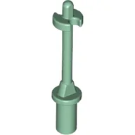 Bar 3L with Handle, Stop Ring and Side Stops (Minifig Ski Pole) / Sand Green