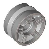 Wheel 11 x 6 mm with Five Spokes [Plain] / Light Bluish Gray