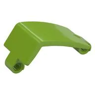 Technic Panel Curved and Bent 6 x 3 / Lime