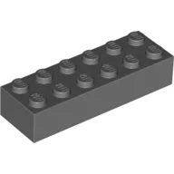 Brick 2 x 6 / Dark Bluish Gray