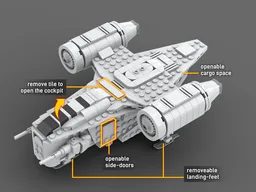 Micro Series Razor Crest, 1:128