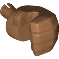 Lego Hand Hulk - Left / Medium Nougat