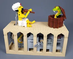 Snake Charmer, a LEGO Automaton