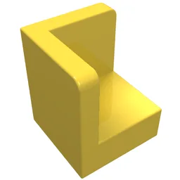 Panel 1 x 1 x 1 Corner / Yellow