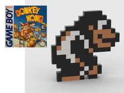 Donkey Kong Junior (from Donkey Kong 1994) Game Boy Sprite