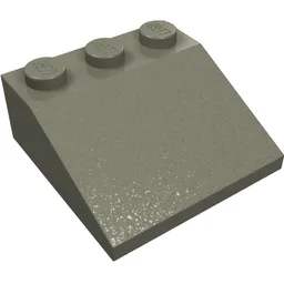 Brick Sloped 33° 3 x 3 / Dark Gray