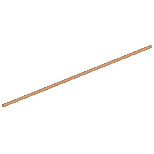Lego Hose Rigid 3mm D. 20L / 16cm / Copper