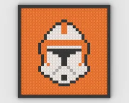 Commander Cody Lego Mosaic