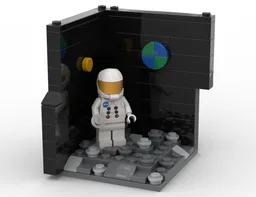 Moon Minifigure habitat