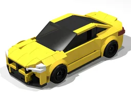 BMW M2 cs yellow