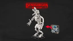 Demogorgon Skeleton - Lego Dinosaur Fossils