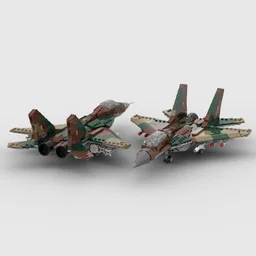 Mig 29 east german camouflage