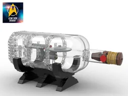 StarShip in a Bottle - USS Enterprise NCC-1701 (TOS)
