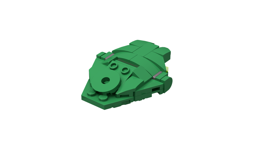 Lego Klingon Goroth's Shuttle-Type Ship
