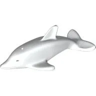 Animal, Dolphin (Normal Connection - With Axle Holder) / White