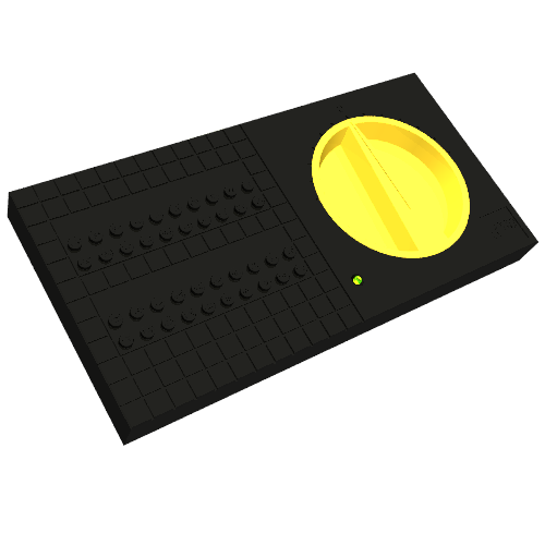 Lego Hub / Controller, Train Speed Regulator 9V / Black