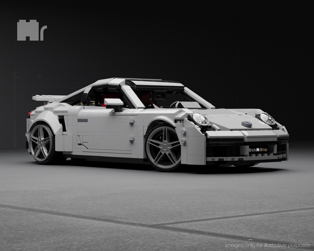Lego 992 Turbo S - 1:16 Scale