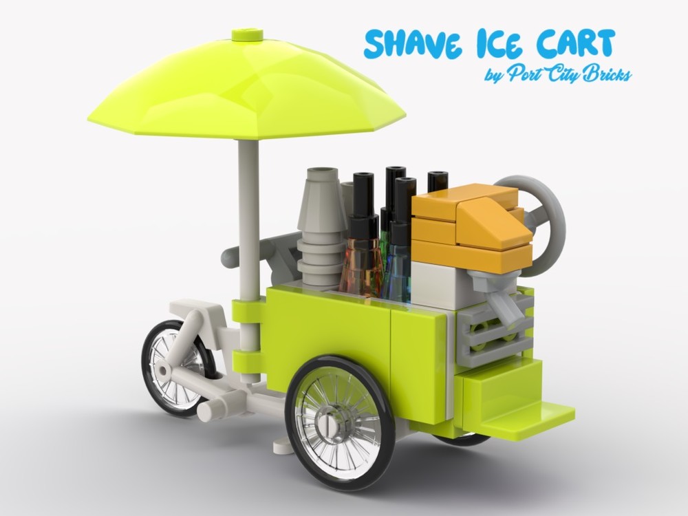 Lego Shave Ice Cart