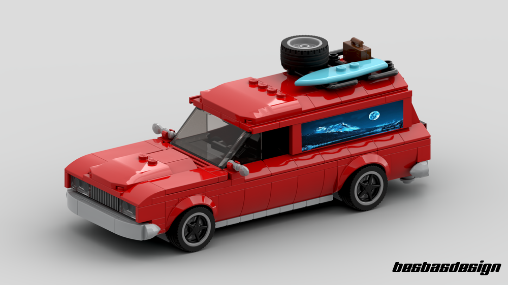 Lego Holden HJ Sandman Panel Van (Mad Max)