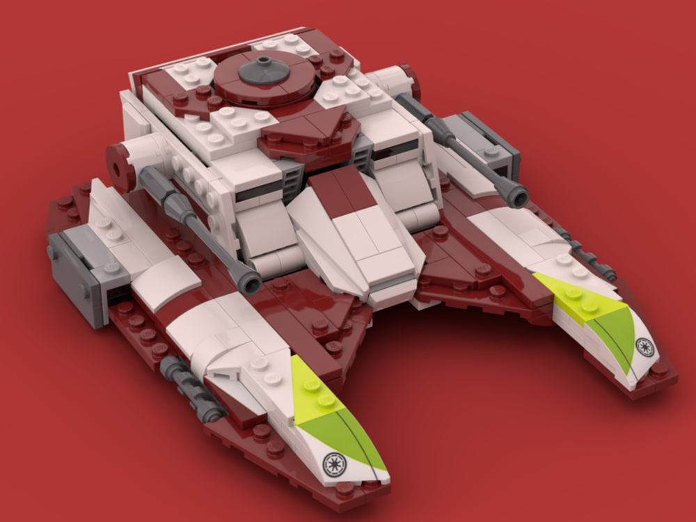 Lego 75333+75401 Republic Fighter Tank 4.0