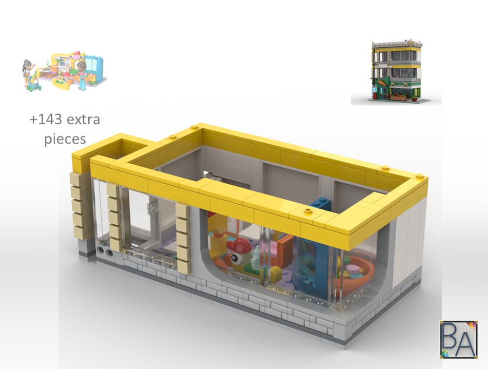 Lego Heartlake Apartments - Aliya's Floor - Compatible with MOC-120442