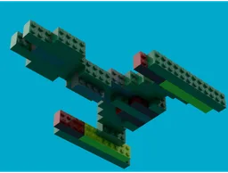 2x4 Klingon Ship