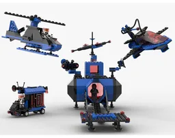 6986 - Space Police Command Base