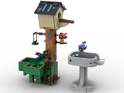 Birdhouse Ball Pump