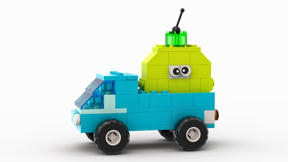 Lego 11043 Truck with pumpkin