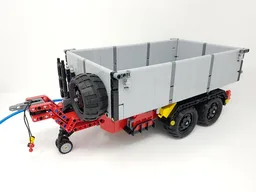 Unimog Attachment (#8110): Tipping Trailer, Pneumatic