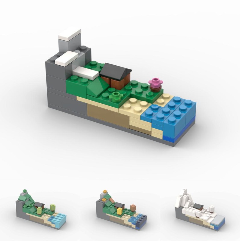 Lego Four Season Hut - Spring