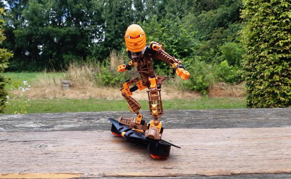 Lego Toa of Stone - The Adventurer