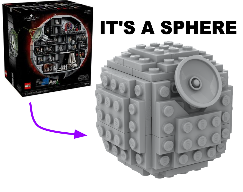 Lego Micro UCS Death Star Alternate Build