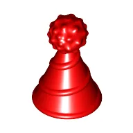Headwear Accessory Hat with Small Pin, Clown / Party with Pin / Red