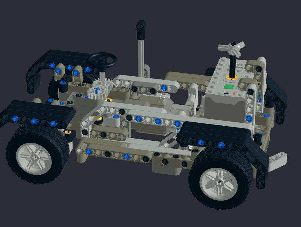 Lego Simple Car(简单小汽车)