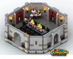 LEGO Castle Banquet Hall Instructions (PDF), Vampire and Zombie Minion figurine, Bricks Dungeons and Adventures