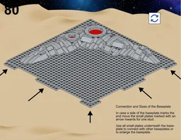 Brickbuilt Crater Baseplate